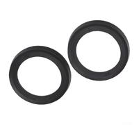 Power Rubber Ring Seal Replacement for Ph65a Electric Pick Piston Rod 2 Orings for Pack Compatible with Ph65a Oil Tools Black