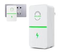 Power Saver UK Plug, Electricity Saving Box for Home Office, Smart Voltage Stabilizer Device for Home Office, Electricity Saving Box to Extend Appliance (1Pcs)