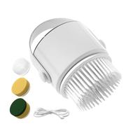 Power Scrubber Shower - Brosse de nettoyage rechargeable, sans fil automatique, outil de service lourd, tête remplaçable | Grout Tile Tina Sol de la