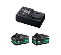 Kit 2 batteries 36V 4Ah MultiVolt BSL36B18X + chargeur rapide - HIKOKI - UC18YSL3WJZ