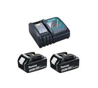 Power Set MAKITA (2 x 18V 3,0 Ah + DC18RC)