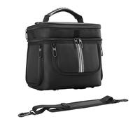 Power Station Storage Bag, Waterproof Cable Organizer with Handle and Strap, Nylon Material, Shock-Proof Case for Charging Accessories During Hiking Picnic Tailgating RV Camping Survival, 15.2x27cm