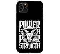 Power Strength Panther Tatouage Traditionnel Motif Vieilli Coque pour iPhone 11 Pro Max