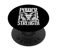 Power Strength Panther Tatouage Traditionnel Motif Vieilli PopSockets PopGrip Adhésif