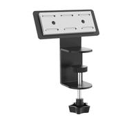 Power Strip Desk Mount - No-Drill Space-Saving Outlet Holder Bracket for Surge Protectors with Under-Desk Cable Management | Socket Clamp Organizer for Home Office School Study Workstations