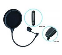 Power Studio PF 04 - Filtre Anti-Pop - Deux types filtre : nylon/métal - Utilisation simultanée possible