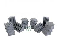 Power Studio Studio Foam Kit 68 - Pack 32 FOAM 30 + 32 FOAM 40 + 4 FOAM BASS 60 + 3 colles