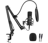 Power Studio Pack micro Vibe B1 XLR – stand et accessoires, capsule large plaquée or