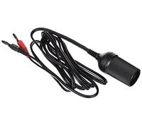 Power Supplies 365203 Câble adaptateur prise allume-cigare vers 2 x bananenst, 1.8 m Longueur