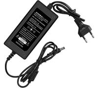 Power Supply 12V 5A Transformer 12V 5A 60W,AC/DC Adapter 100-240v 50-60hz Power Supply for LED Light Strips,Monitors,TV,DVD,Amplifier-European Plug 5.5X 2.5/2.1m