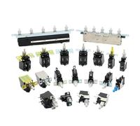 Power Switch 2/4 pins Self-locking Switch SW-3-2 Push Button Switch of Range Hood NWPNLXEA(TV-5 yellow,One Size)