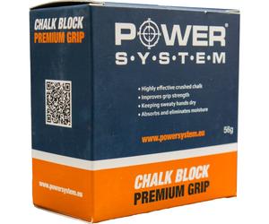 Power System Gym Chalk Block cube de magnésium 56 g