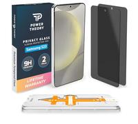 Power Theory Lot de 2 films de protection d'écran en verre pour Samsung Galaxy S23 - Film de protection d'écran ultra en verre 9H - Résistance à la rupture - Installation sans bulles et installation