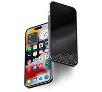 Power Theory Lot de 2 protections d'écran en verre distinctif personnalisé avec illustration disparaissante, plateau facile à installer, motif vague zen