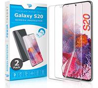 Power Theory Screen Protector Film for Samsung Galaxy S20 [2-pack] - [Not Glass] Full Cover, Case Friendly, Flexible Anti-Scratch Film