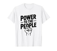Power to The People - Esprit de Protestation révolutionnaire T-Shirt