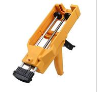 POWER TOOL Distributeur de mastic jaune design tonneau distributeur d'adhésifs bi-composants pour cartouches de 400 ml