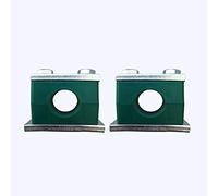 power tool HA2675R POWERTOOL Lot de 2 colliers de serrage en plastique de 22 mm de diamètre extérieur pour fixation de tuyaux d'huile, d'eau et de gaz Vert