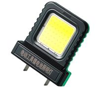 Power Tool Lampe LED 2 niveaux de luminosité réglables Systèmes de montage 21 V Batterie électrique LED