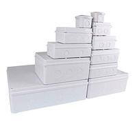 power tool Powertool HA0078F Boîtier de jonction électrique résistant aux intempéries IP55 pour projet de projet avec trou d'ouverture 200 x 100 x 70 mm