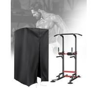 Power Tower Housse de protection pour barre de traction pour tour de musculation, support de dip, étanche et anti-poussière, pour l'intérieur ou l'extérieur (102 cm x 107 cm x 163 cm)