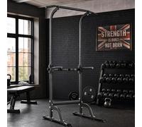 Power Tower Station de musculation pour salle de sport à domicile, barre de traction réglable avec barres de dip, station de musculation robuste pour tractions, levées de genoux, pompes et levées de