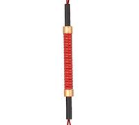 Power Twister Bar - Extenseur de poitrine robuste de 30 à 130 kg à double ressort pour entraînement de force du haut du corps, idéal pour les exercices de poitrine, d'épaules, de biceps et