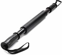 Power Twister Bar, renforceur de bras et de poitrine robuste avec sac de transport pour l'entraînement physique et la lutte des bras, résistance de 70 kg