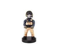 Power Up Factory Exquisite Gaming: Call of Duty Lieutenant Simon « Ghost » Riley - Support Original pour téléphone Portable et Manette de Jeu, Support d'appareil, Figurine sous Licence