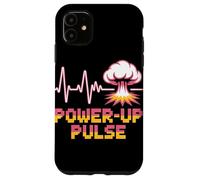 Power Up Pulse Pop Culture Jeu vidéo rétro Coque pour iPhone 11
