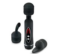 PRETTY LOVE Magical Massager Baguette de massage noire 20 cm