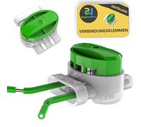 Power Werk® Lot de 10 bornes de connexion pour câble de délimitation de robot tondeuse - Connecteur de câble avec remplissage en gel (étanche) - Compatible avec Husqvarna, Gardena, Worx Landroid et