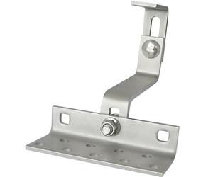 Power Werk Lot de 100 crochets de toit réglables en 3 positions A2 en acier inoxydable PV photovoltaïque Montage solaire Panneau solaire Support de toit Support de toit Panneau solaire Kit de fixation