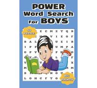 Power Word Search for Boys: 50 Fun & Challenging Puzzles About Sports, Games, Music, Hobbies & Everyday Adventures/6”x 9” size-easy to carry ... Good For Birthday, Multi Holiday Gift