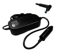 Power4Laptops Adaptateur CC Chargeur de Voiture Alimentation pour Ordinateur Portable Compatible avec HP Pavilion 15-bc303nm