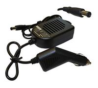 Power4Laptops Adaptateur CC Chargeur de Voiture Alimentation pour Ordinateur Portable Compatible avec HP Pavilion dv3-2250et