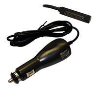Power4Laptops Adaptateur CC Chargeur de Voiture Alimentation pour Ordinateur Portable Compatible avec Microsoft Surface RT2