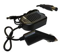 Power4Laptops Adaptateur CC Chargeur de Voiture Alimentation pour Ordinateur Portable Compatible avec HP Pavilion G6-1122TX