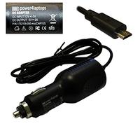 Power4Laptops Adaptateur CC Chargeur de Voiture Alimentation pour Ordinateur Tablette Compatible avec Motorola Xoom 2