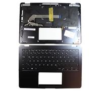 Power4Laptops Allemande avec boîtier Externe Noir Clavier pour Ordinateur Portable (PC) de Remplacement Compatible avec ASUS UX370UA-C4196T