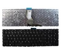 Power4Laptops Allemande Noir Clavier pour Ordinateur Portable (PC) de Remplacement Compatible avec HP Home 15-BS515TX