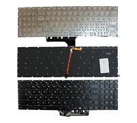 Power4Laptops Allemande Rétro-éclairé Noir Clavier pour Ordinateur Portable (PC) de Remplacement Compatible avec MSI Gaming GE72 6QD-015NE