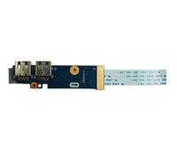 Power4Laptops Carte USB PC Portable Compatible avec HP Home 15s-du0046TX
