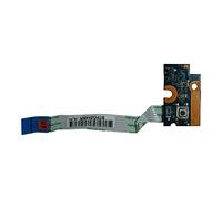 Power4Laptops Circuit imprimé Bouton d'alimentation de Rechange pour Ordinateur Portable avec câble Compatible avec HP G42-303DX