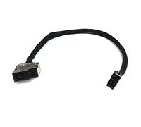 Power4Laptops connecteur Alimentation pc Portable avec câble Compatible avec HP Home 15-r131nx