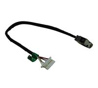 Power4Laptops connecteur Alimentation pc Portable avec câble Compatible avec HP Pavilion 15-ab181no