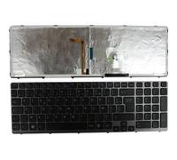 Power4Laptops Française Gris Cadre Rétro-éclairé Noir Clavier pour Ordinateur Portable (PC) de Remplacement Compatible avec Sony Vaio SVE1513RCXB