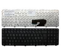 Power4Laptops Française Noir Brillant Cadre Noir Clavier pour Ordinateur Portable (PC) de Remplacement Compatible avec HP Pavilion DV7-6151er