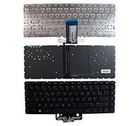 Power4Laptops Française Rétro-éclairé Noir Clavier pour Ordinateur Portable (PC) de Remplacement Compatible avec HP Pavilion 14-ab128TX