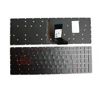 Power4Laptops Française Rétro-éclairé Noir Clavier pour Ordinateur Portable (PC) de Remplacement Compatible avec Acer Nitro AN515-51-56UX